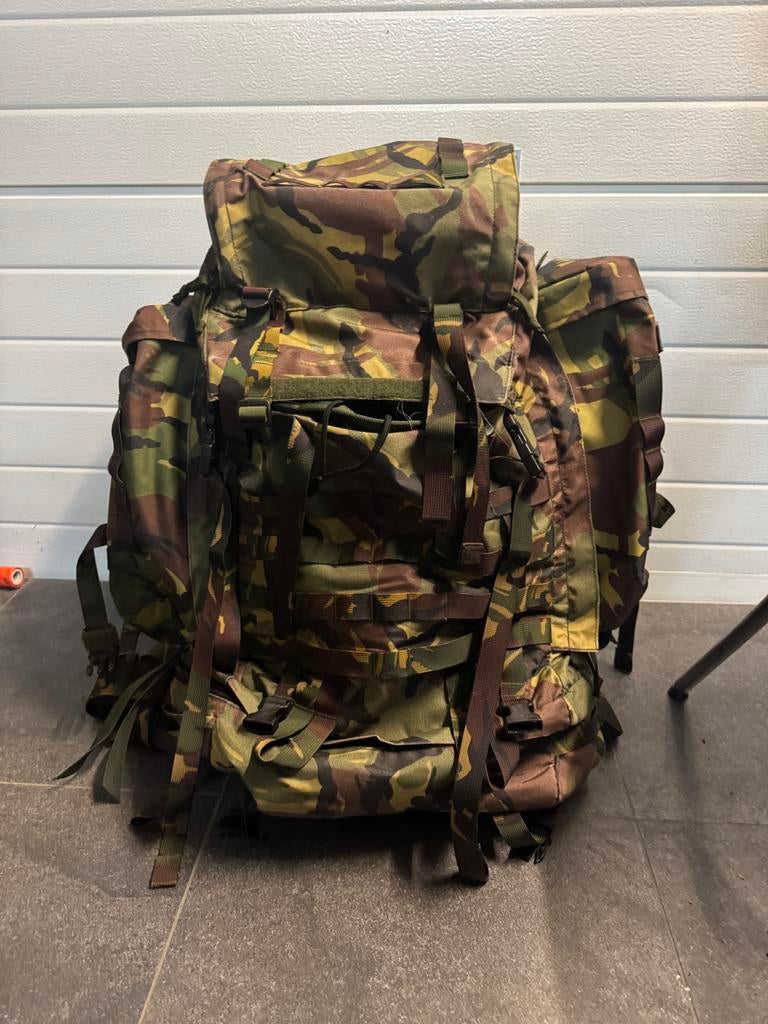 Militaire Rugzak 120L - KCT Luchtmobiel Camo, Verzamelen, Militaria | Algemeen, Ophalen, Landmacht, Nederland, Kleding of Schoenen