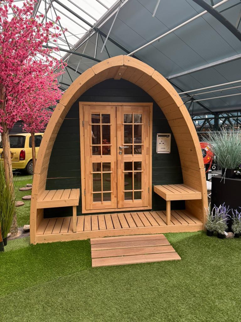 Showmodel Tuinhuis Tuindeco | POD 480 - OP = OP, Ophalen, 200 tot 400 cm, Tuinhuis, 250 tot 500 cm