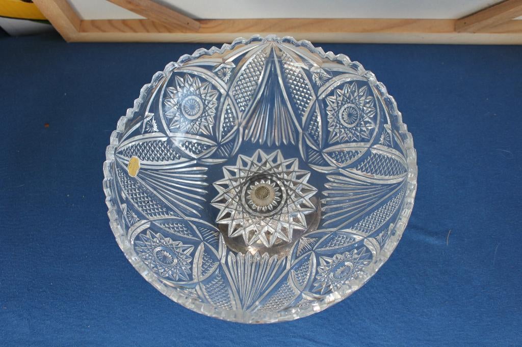kristallen fruitschaal, Ophalen of Verzenden