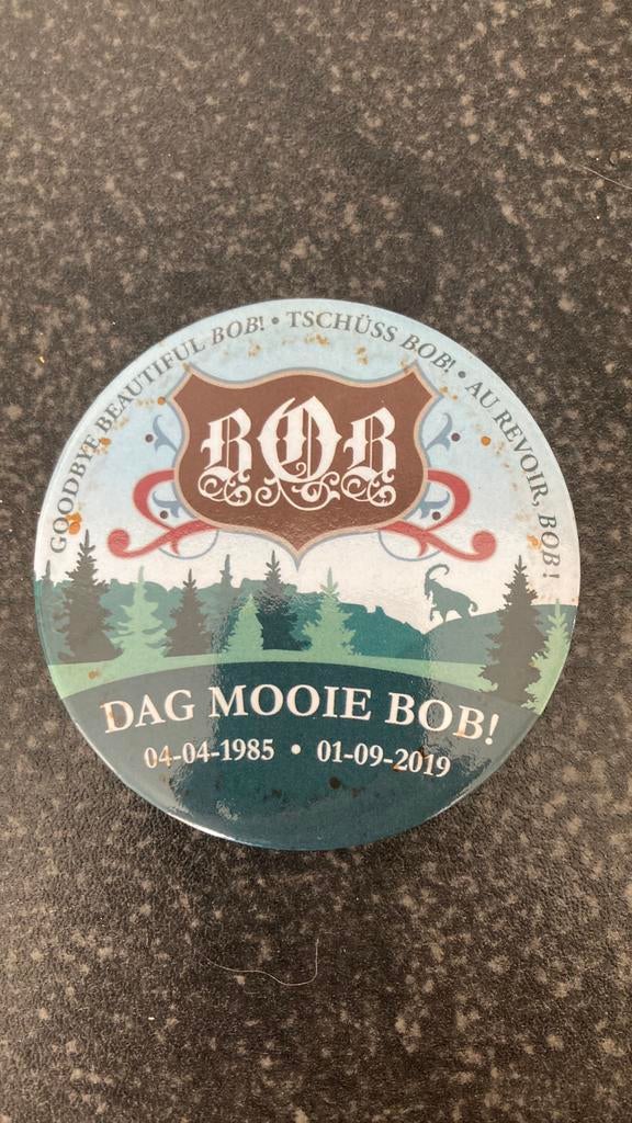 Efteling bob buton. Dag mooie bob, Ophalen of Verzenden, Zo goed als nieuw