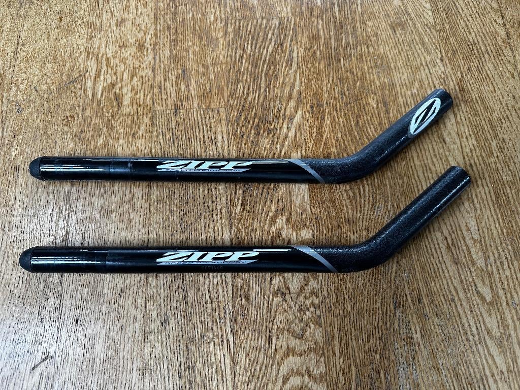 Zipp Vuka Race Carbon aero bar extensions ski-tip 22.2mm, Ophalen of Verzenden, Gebruikt, Stuur, ZIPP