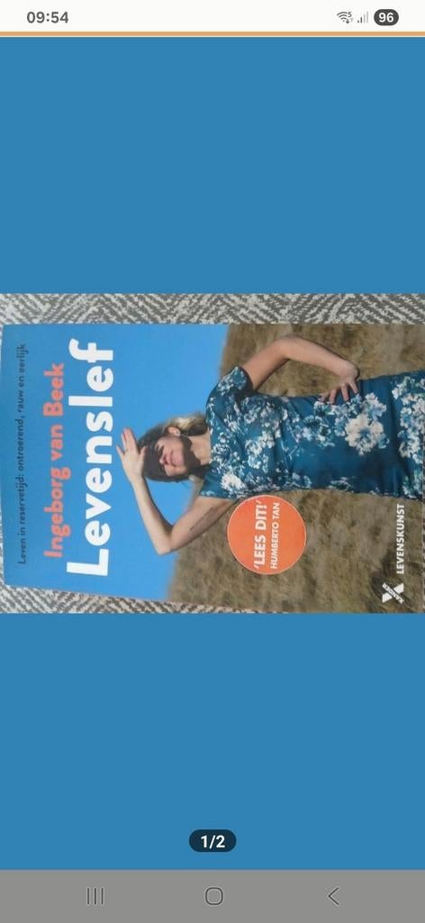 Ingeborg van Beek - Levenslef, Ophalen of Verzenden, Zo goed als nieuw, Ingeborg van Beek