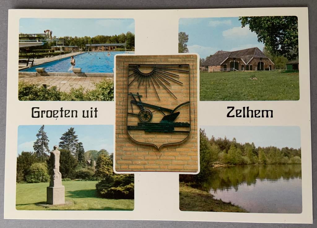 Groeten uit Zelhem, Ophalen of Verzenden, 1960 tot 1980, Ongelopen, Gelderland
