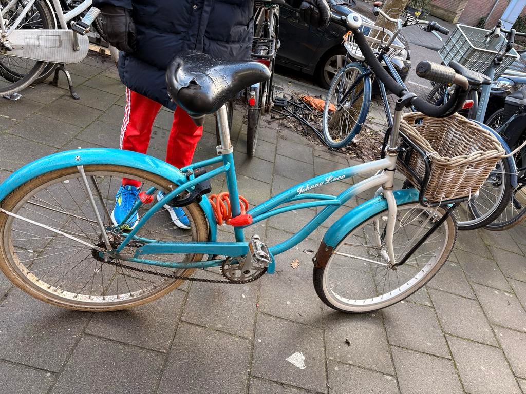 Johnny Loco Damesfiets - Amsterdam Oost, 53 tot 56 cm, Ophalen, Gebruikt, Overige merken
