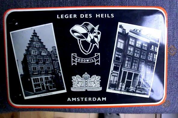 blik:Leger des Heils Goodwill,Amsterdam, Ophalen of Verzenden, Zo goed als nieuw, Overige