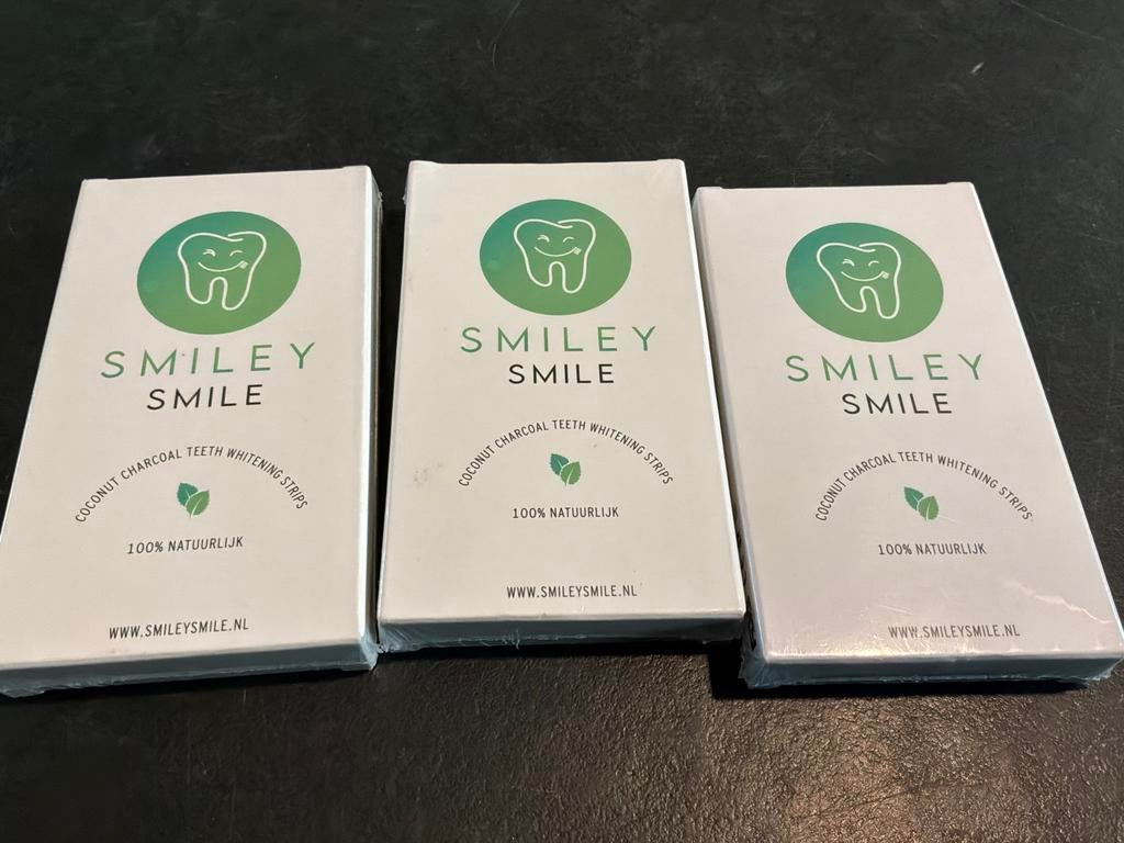 Smiley Smile Coconut Teeth Whitening - 3 Doosjes, Ophalen of Verzenden, Nieuw, Overige typen