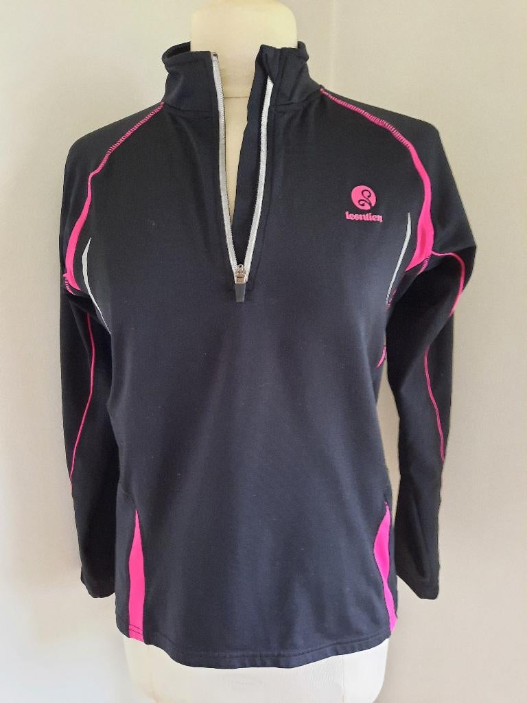 LEONTIEN sport shirt lange mouw zwart maat M - nieuw -, Maat 38/40 (M), Leontien, Zwart, Nieuw