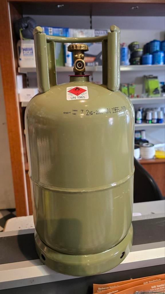 Gasfles Eigendom 5kg - Propaan/Butaan, Ophalen, Gebruikt, Geen