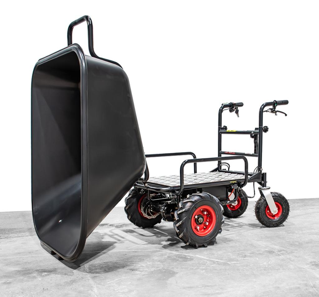 Elektrische kruiwagen / Plateauwagen, Tuin en Terras, Kruiwagens, Ophalen, Gebruikt, Elektrisch, Wematik