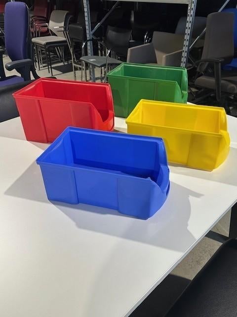 Futura stapelbakken, magazijnbakken, Grijpbakken. Partij, Doe-het-zelf en Verbouw, Kratten en Dozen, Overige typen, Minder dan 35 cm