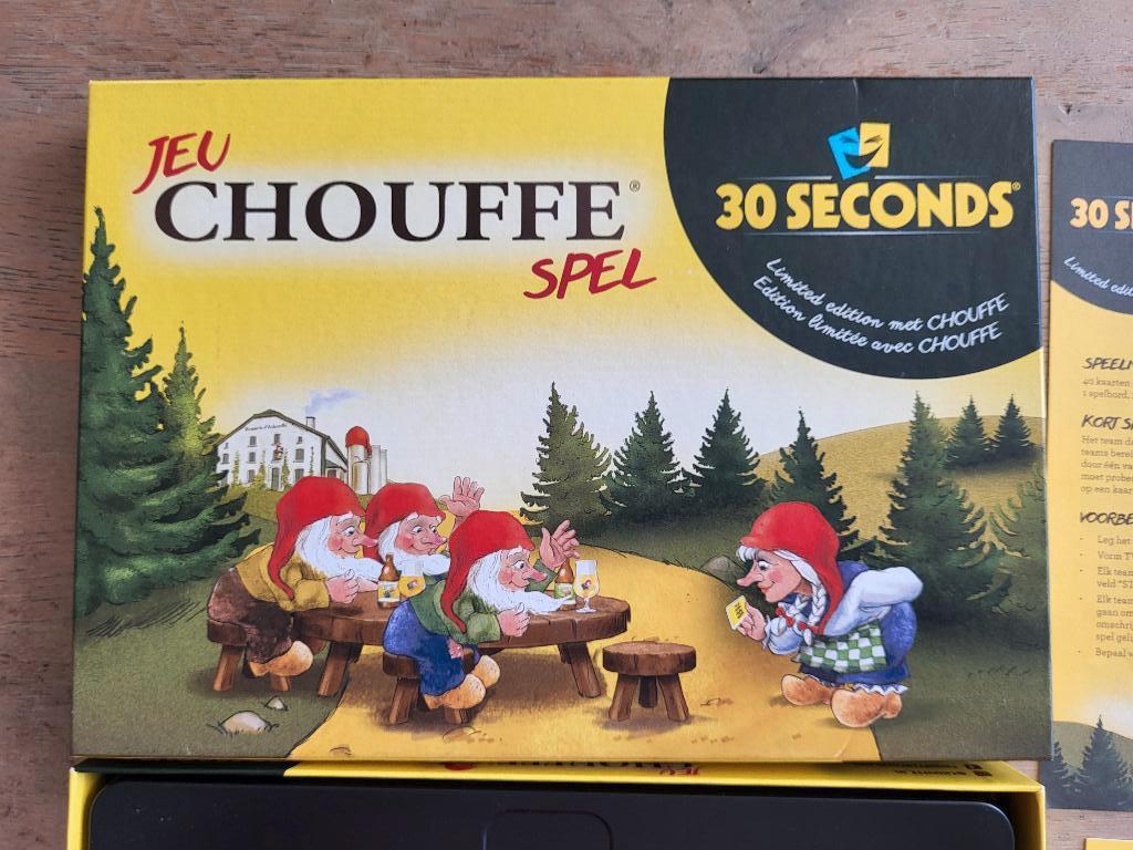 spel 30 seconds Le chouffe, Vijf spelers of meer, Ophalen of Verzenden, Zo goed als nieuw