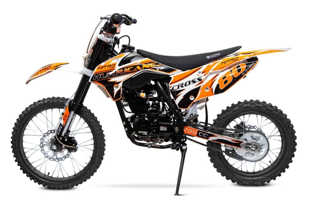 Crossmotor 140cc tot 250cc dirtbike crossbrommer pitbike atv, Fietsen en Brommers, Minibikes, Midibikes en Pitbikes, 250 cc, Nieuw