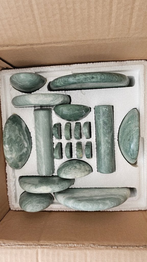 Hot Stone Massageset, Ophalen, Zo goed als nieuw, Hotstone