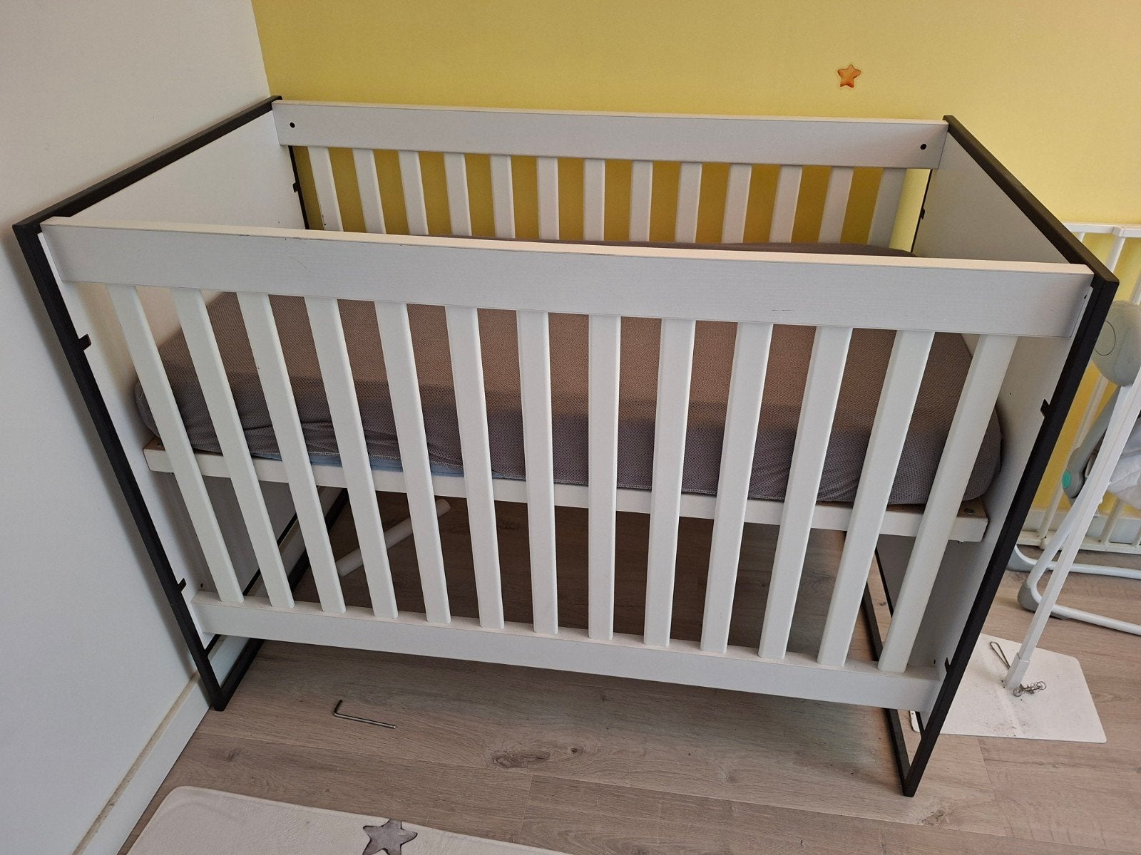 Cabino Babykamer Dayley met Aerosleep matras, Gebruikt, 70 tot 85 cm, 140 tot 160 cm, Ophalen
