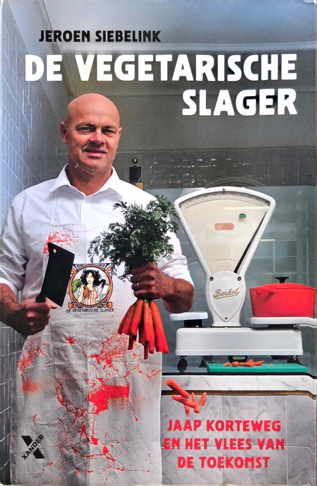 Jeroen Siebelink - De vegetarische slager, Ophalen of Verzenden, Zo goed als nieuw, Jeroen Siebelink