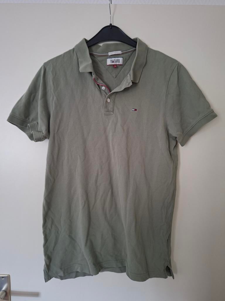 Poloshirt hilfiger denim maat XL, Kleding | Heren, Polo's, Ophalen of Verzenden, Zo goed als nieuw, Maat 56/58 (XL), Blauw