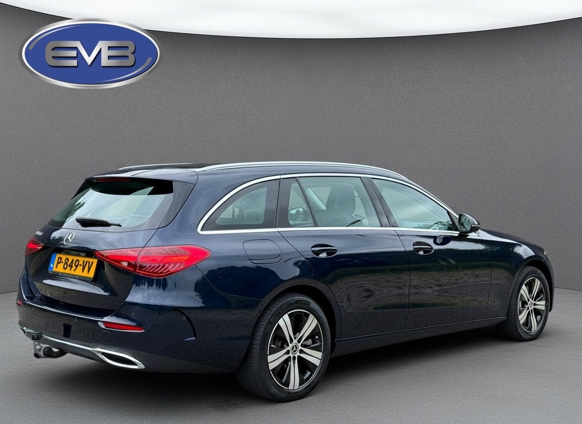 Mercedes-Benz C-klasse Estate 300 e Luxury Line, vol leder,, Auto's, Automaat, Achterwielaandrijving, Euro 6, 4 cilinders