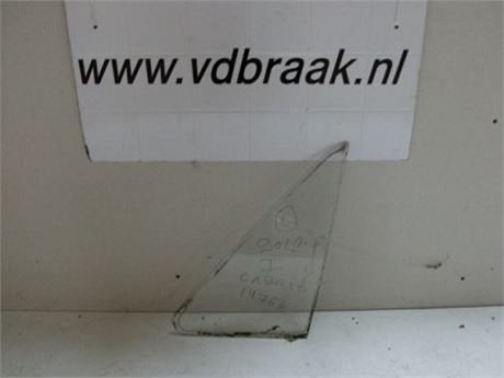 Volkswagen Golf Cabriolet 1979-1993 Driehoek raam linksvoor, Gebruikt, -, Volkswagen, Herkomst onderdeel bekend