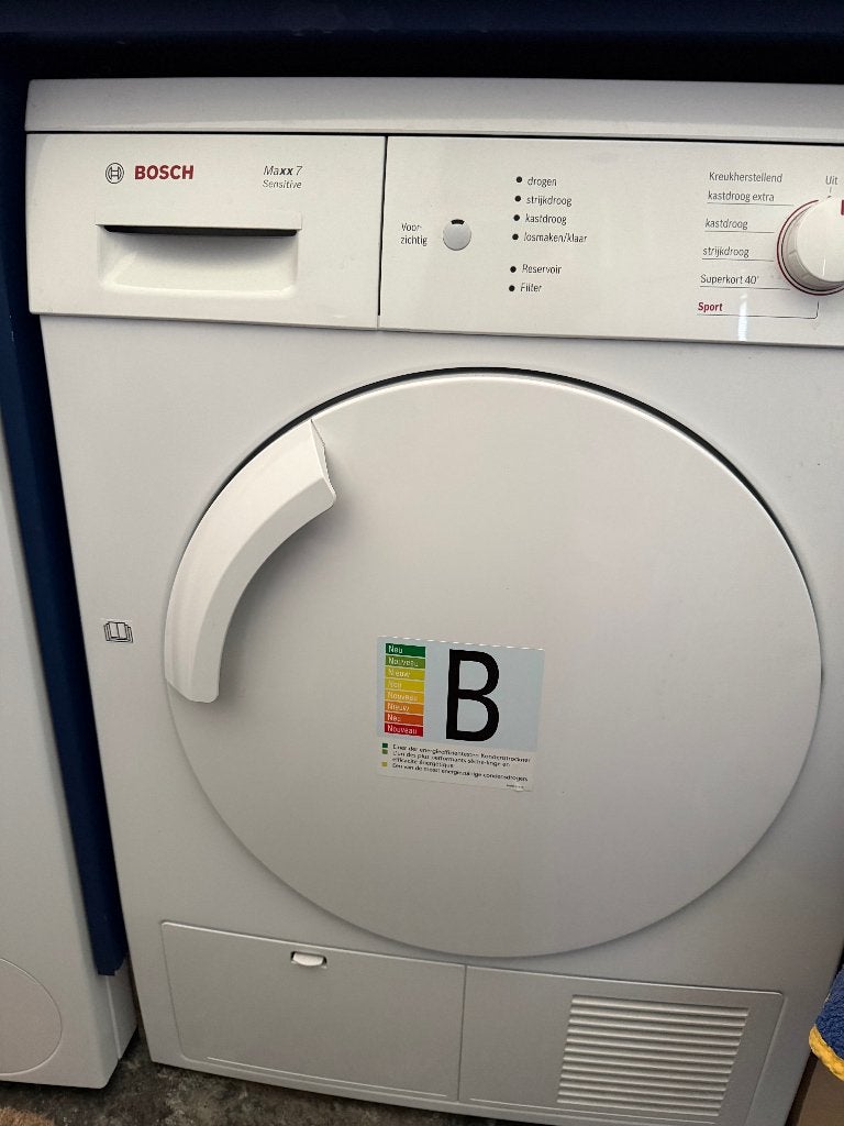 Bosch Maxx 7 wasdroger, Witgoed en Apparatuur, Wasdrogers, Ophalen, 6 tot 8 kg, Zo goed als nieuw, Voorlader