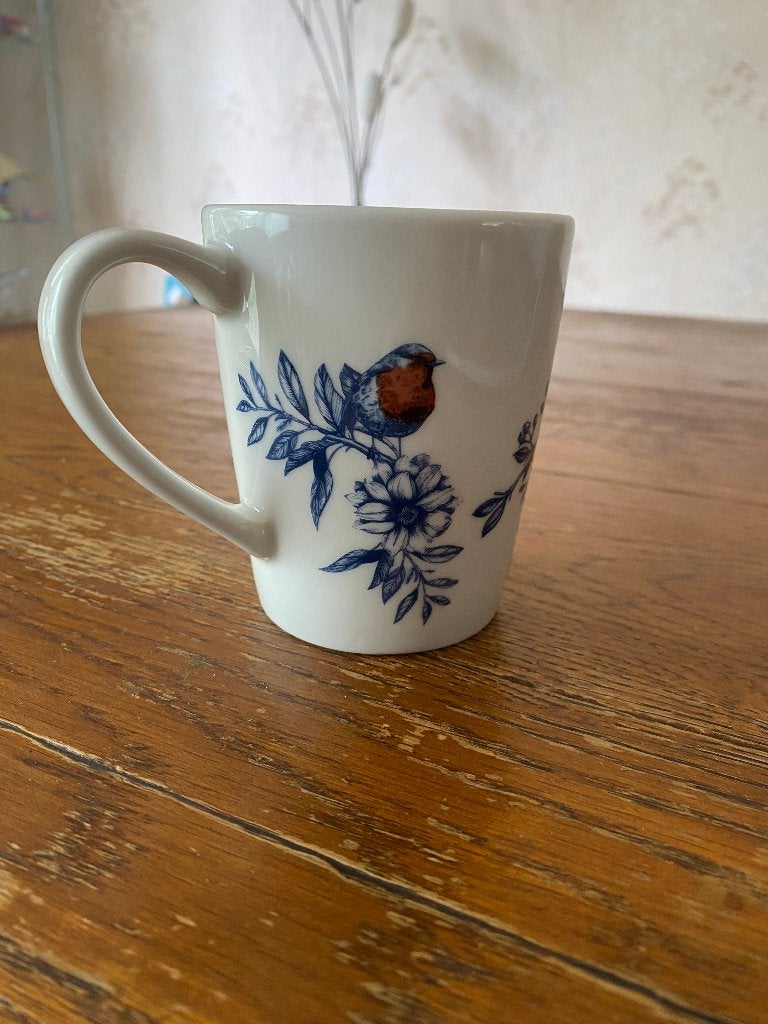 DE mok roodborst, Overige merken, Zo goed als nieuw, Overige stijlen, Aardewerk