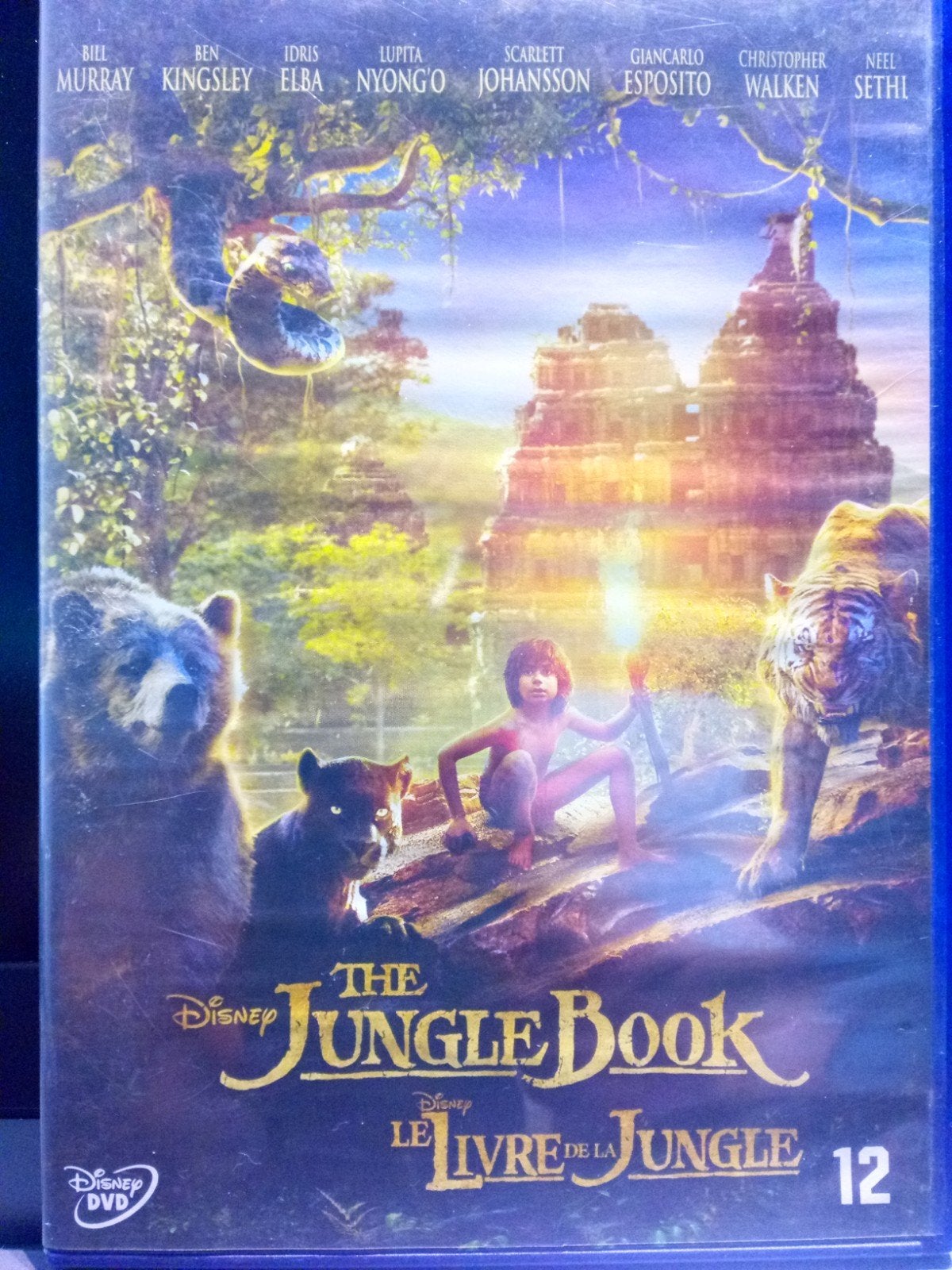 Disney The Jungle Book / Le Livre de la Jungle DVD, Ophalen of Verzenden, Frans, Vanaf 12 jaar, Inclusief doosje