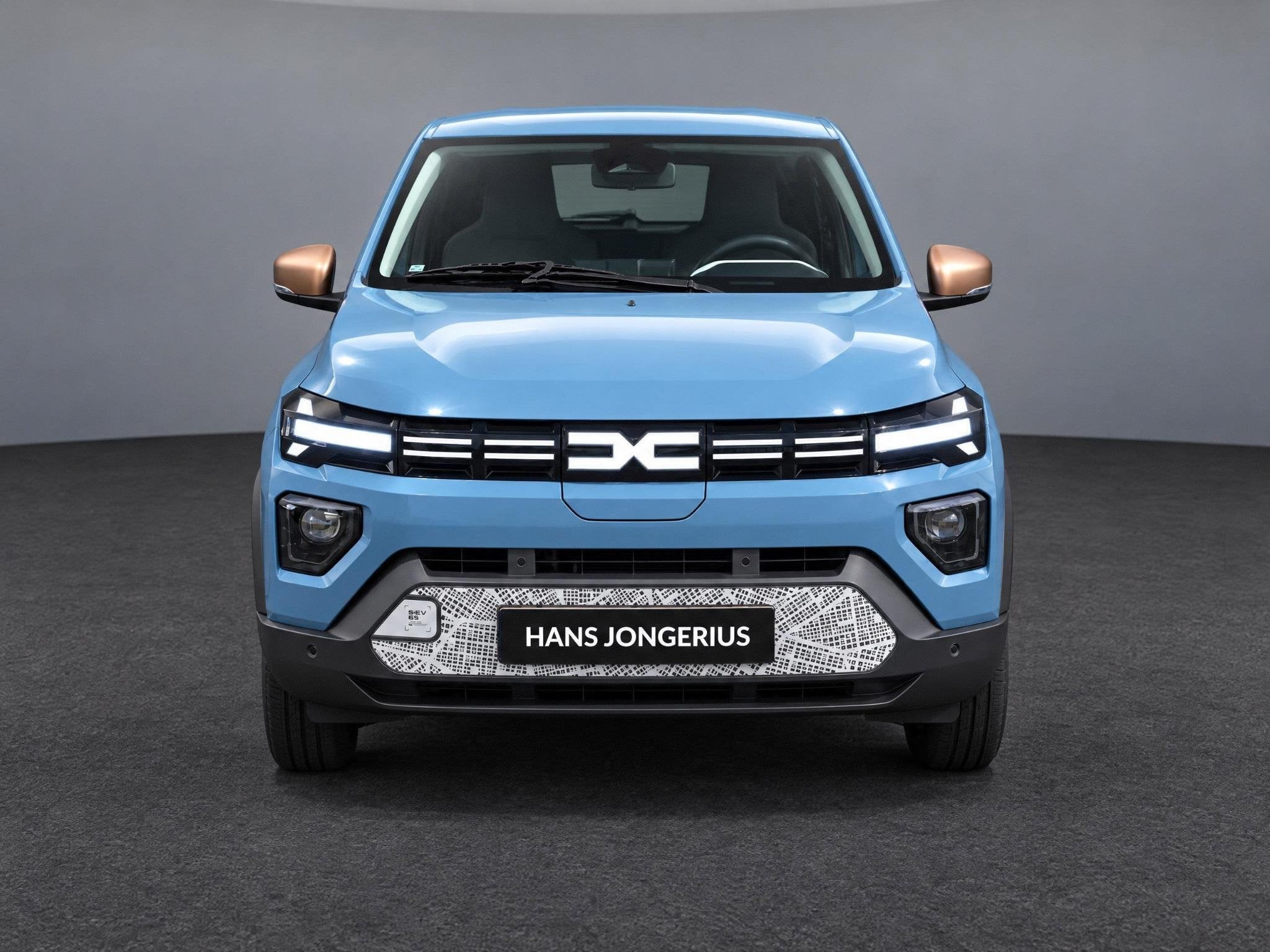 Dacia Spring Extreme 65 26.8 kWh | DC-LADER | CAMERA | NAVI, Auto's, Dealer onderhouden, Gebruikt, Leder en Stof, Origineel Nederlands