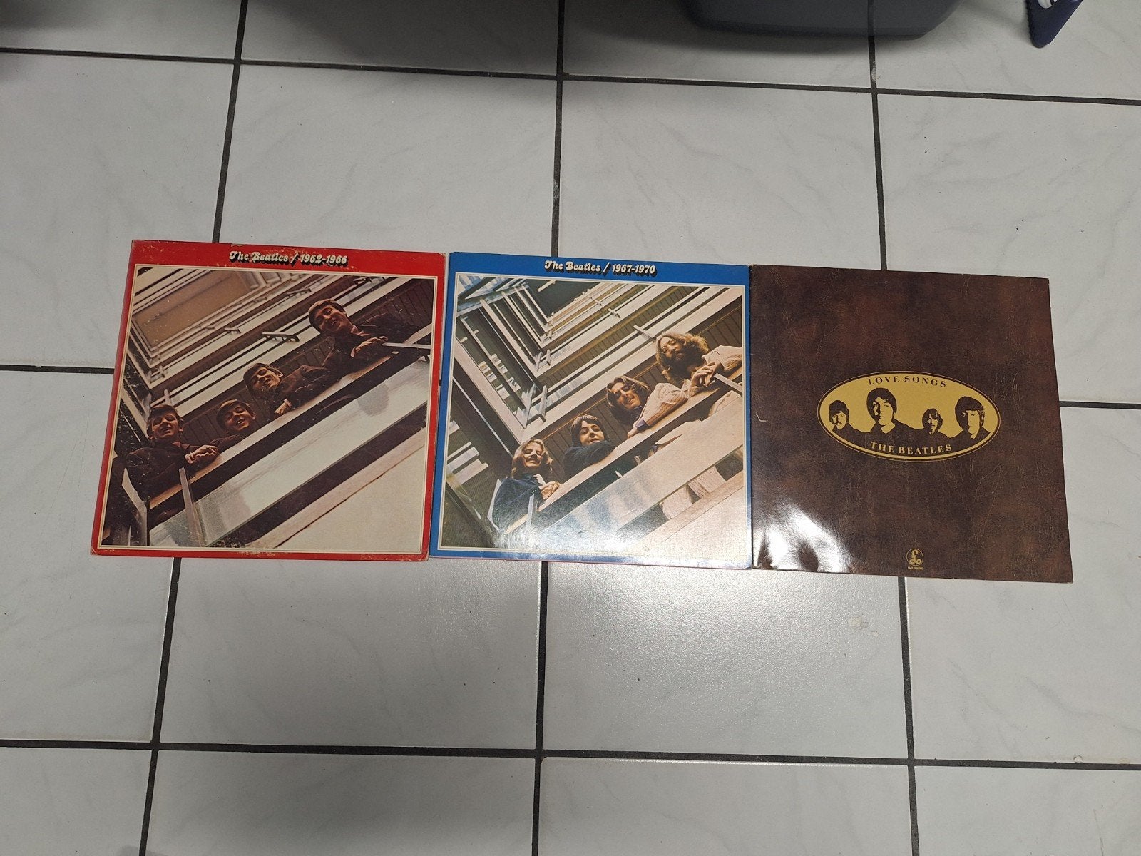 Vintage vinyl dubbel lp albums The Beatles LP Collecties, Cd's en Dvd's, Gebruikt, Pop, Complilatie, Ophalen of Verzenden