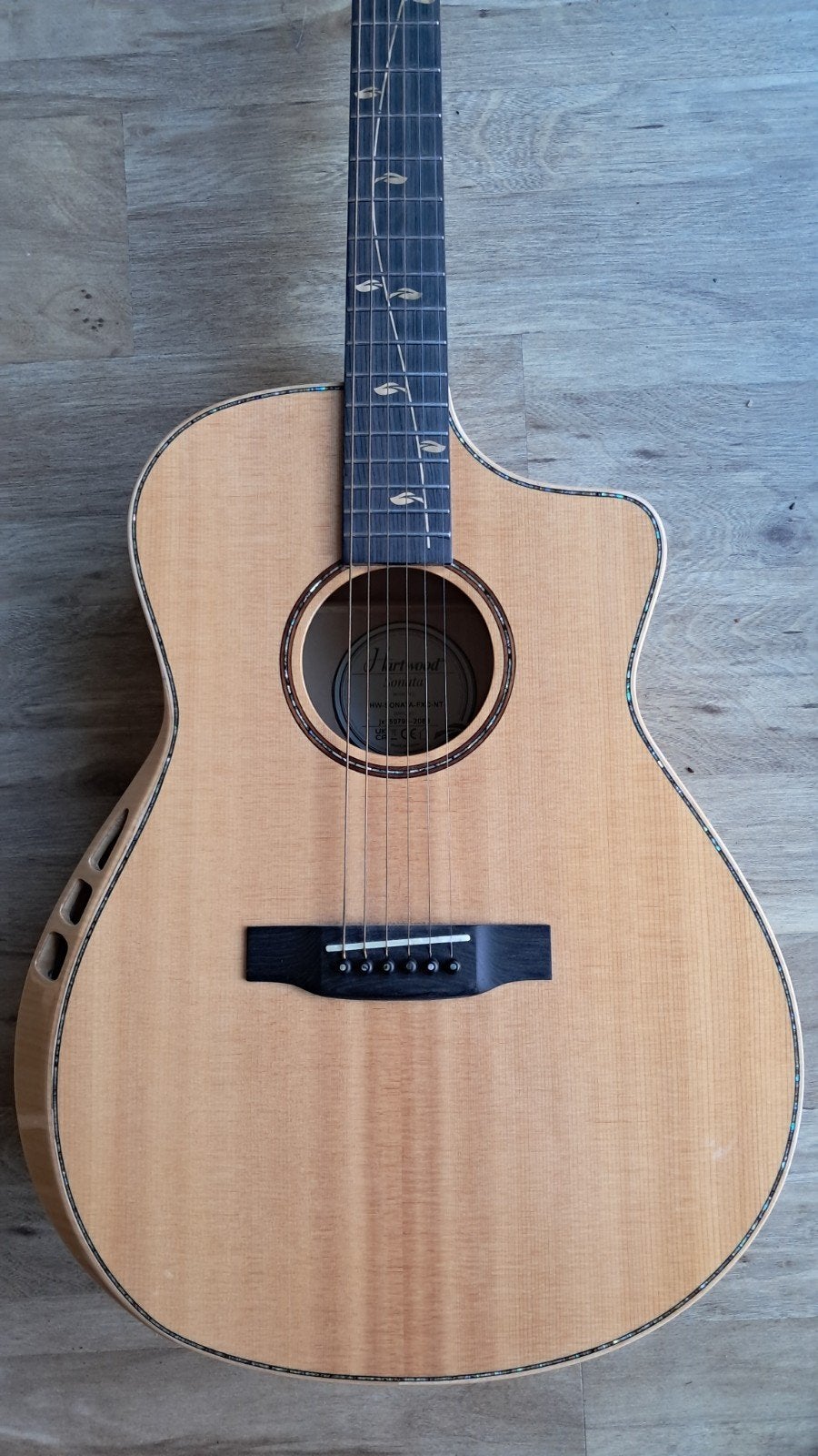 Foto 2 van Hartwood Sonata-FX Elektro-akoestische Gitaar