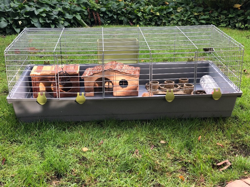 Cavia/ Konijnenkooi Ferplast 120, 59 bij 40 cm, Kooi, 110 cm of meer, Zo goed als nieuw, Cavia