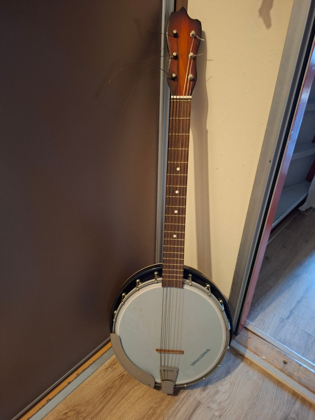 Vintage Musima Gitaarbanjo - Gebruikt, Muziek en Instrumenten, Snaarinstrumenten | Banjo's, Ophalen of Verzenden, Gebruikt, Gitaarbanjo