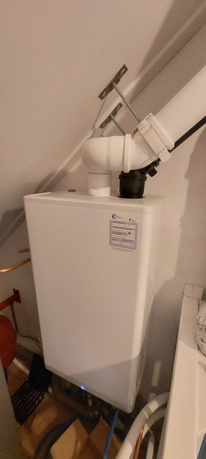 Intergas Xtreme 36 CV-ketel - Zo goed als nieuw, Ophalen, Hoog rendement (Hr), Cv-ketel of Combi-ketel, Zo goed als nieuw