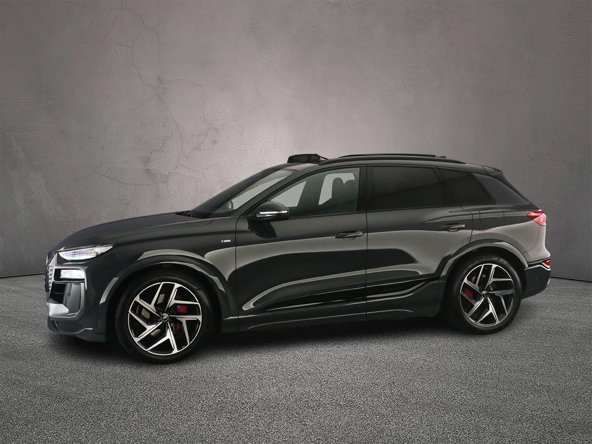 Audi Q6 e-tron S-editon 388PK quattro | Trekhaak | Panoramad, Auto's, Automaat, Parkeerassistent, Gebruikt, Origineel Nederlands