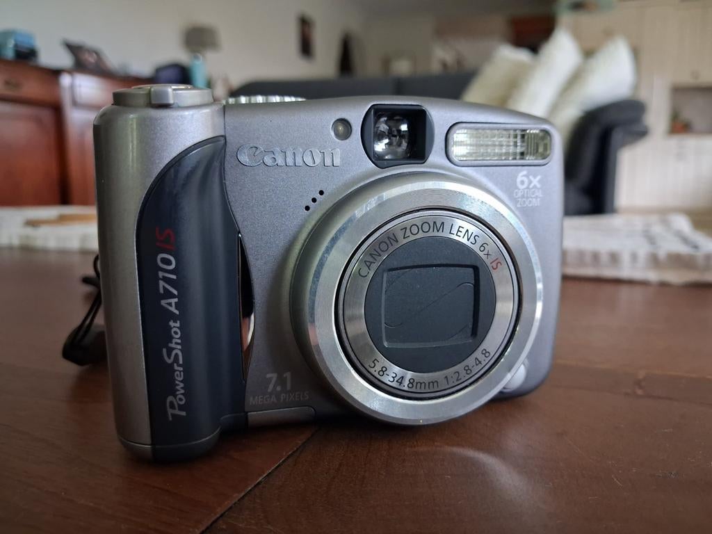 Canon PowerShot A710 IS, Gebruikt, Canon, Compact, Ophalen of Verzenden