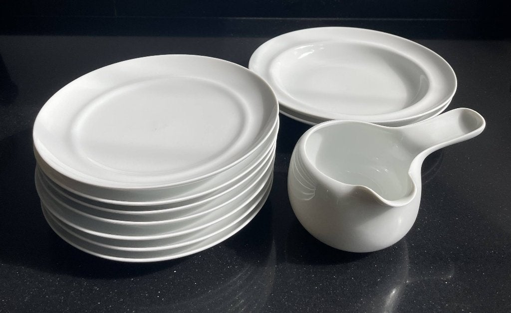 Hutschenreuther Tavola Bianca, Overige merken, Ophalen of Verzenden, Zo goed als nieuw, Bord(en)
