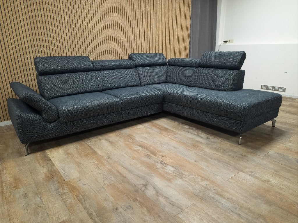 Zeer Mooi Antraciet MONTEL Hoekbank | 270x210 | GEREINGD !!!, Info@banxtel.nl, Gebruikt, Hoekbank, Hoekbank