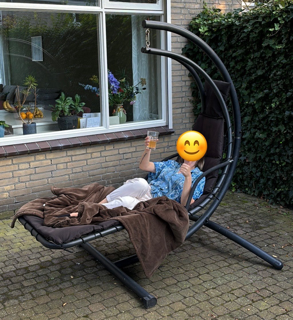 Tuinstoel, Ophalen, Gebruikt, Kunststof