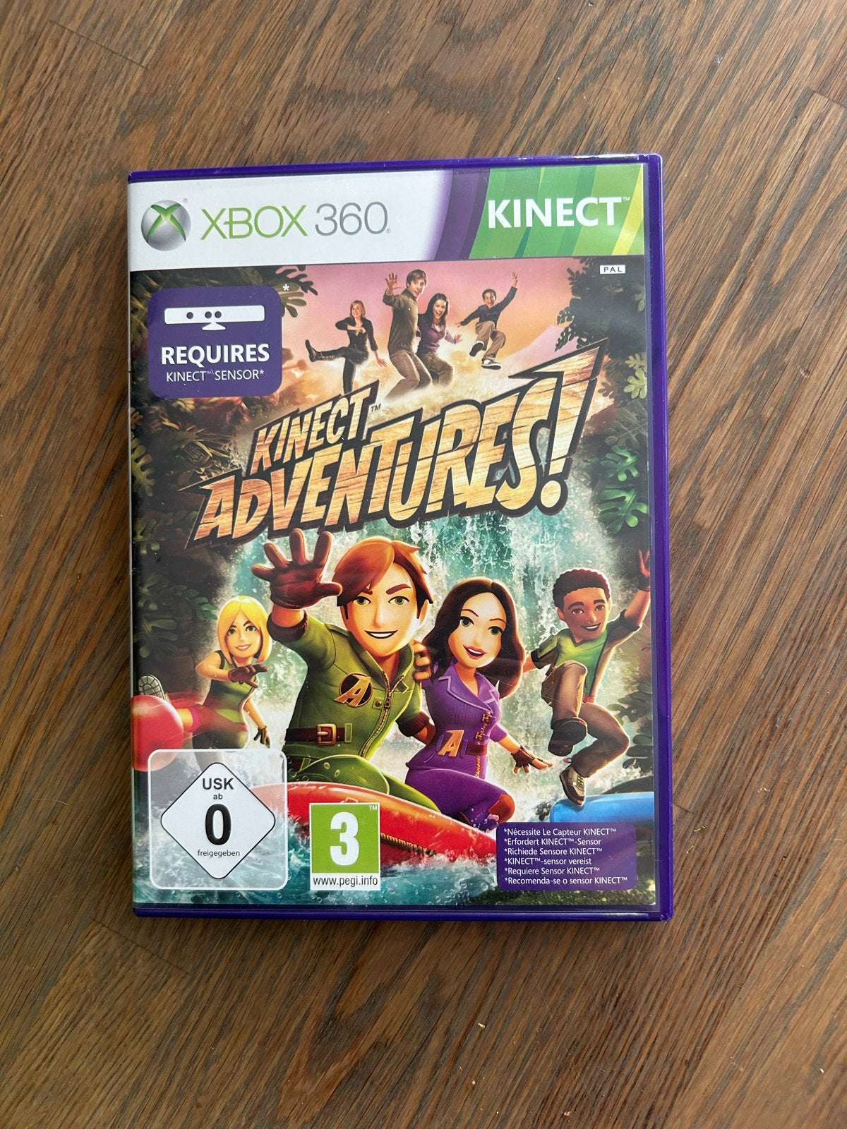Xbox 360 Kinect Adventures! (Kinect sensor vereist), Avontuur en Actie, Gebruikt, 2 spelers, Ophalen of Verzenden