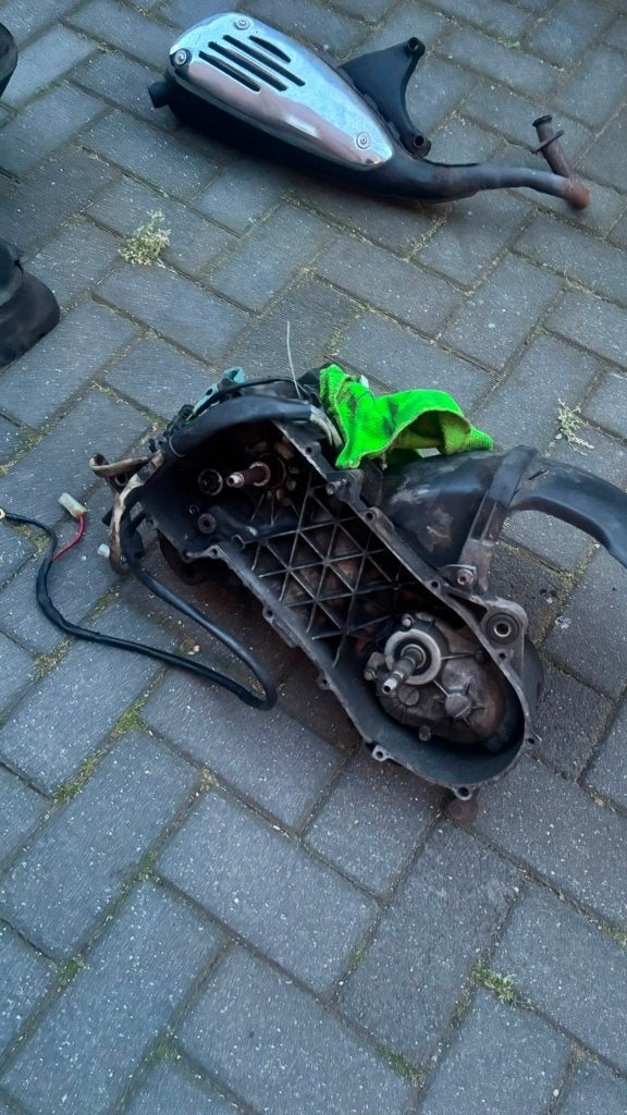 Piaggio 2t blok 70cc, Tweetakt, Maximaal 45 km/u, Ophalen of Verzenden, Zo goed als nieuw