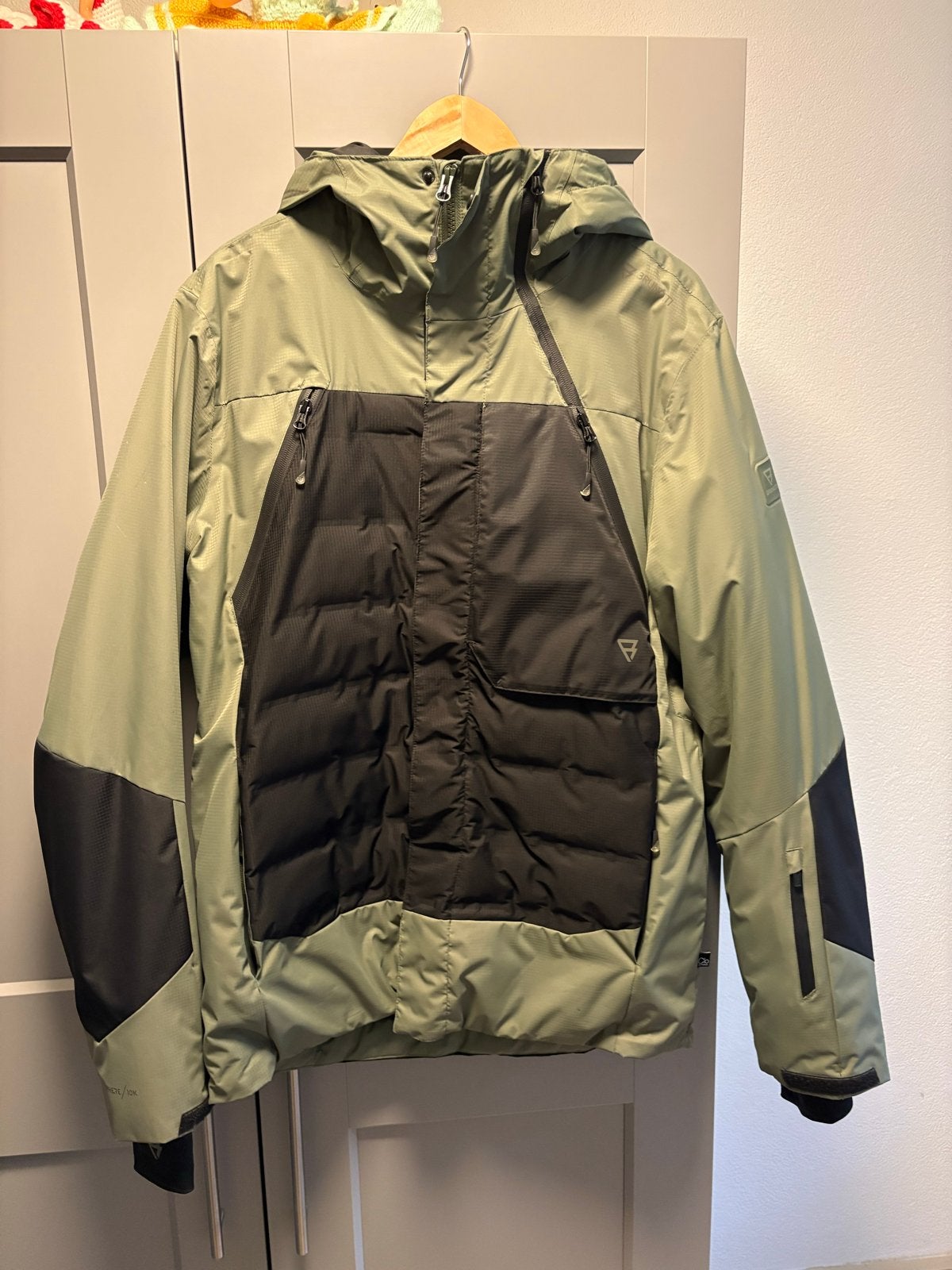 Brunotti ski-jas heren - zo goed als nieuw, Kleding | Heren, Ophalen of Verzenden, Zo goed als nieuw, Maat 52/54 (L), Jack
