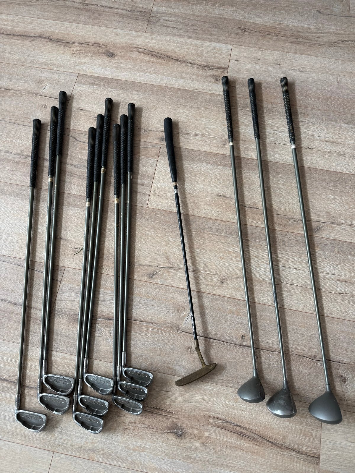Dames golfset: Spalding Eagle clubs met putter, Sport en Fitness, Golf, Ophalen, Gebruikt, Set, Overige merken