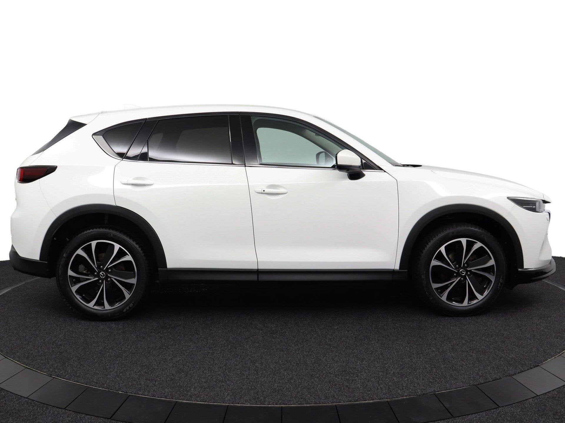 Mazda CX-5 2.0 SkyActiv-G 165 Luxury Automaat | Apple Carpla, Auto's, Gebruikt, 4 cilinders, Wit, Origineel Nederlands