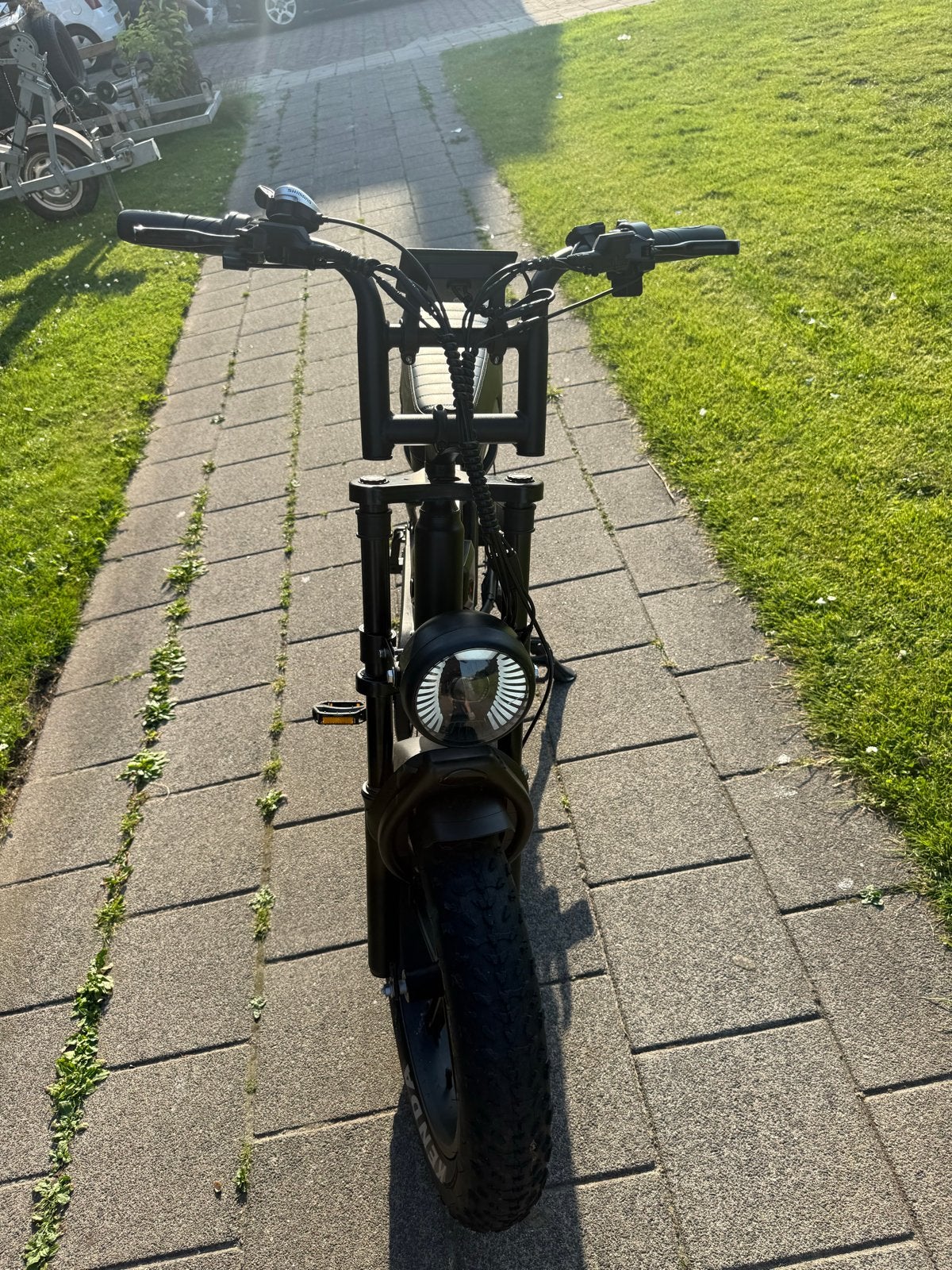 Fatbike V20 pro met 2 accu's - Zo goed als nieuw, Fietsen en Brommers, Elektrische fietsen, Zo goed als nieuw, Minder dan 47 cm