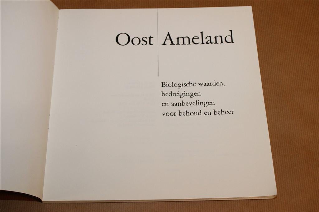 Oost-Ameland — Biologie, Behoud & Beheer, Waddenvereniging, Ophalen of Verzenden, Gelezen