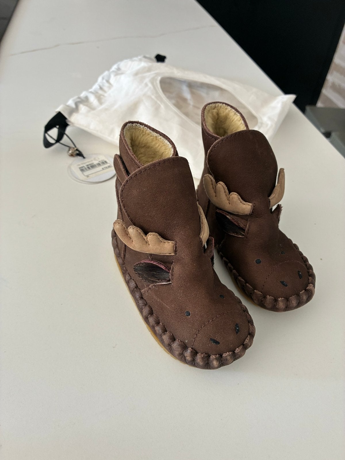 Donsje leren schoenen, zo goed als nieuw, maat 21-22, Ophalen of Verzenden, Zo goed als nieuw, Schoenen