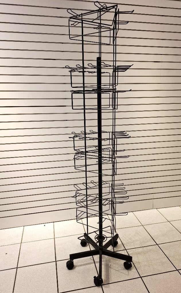 display-standaard op wielen - 195cm hoog -Van Hoof, Ophalen, Zo goed als nieuw