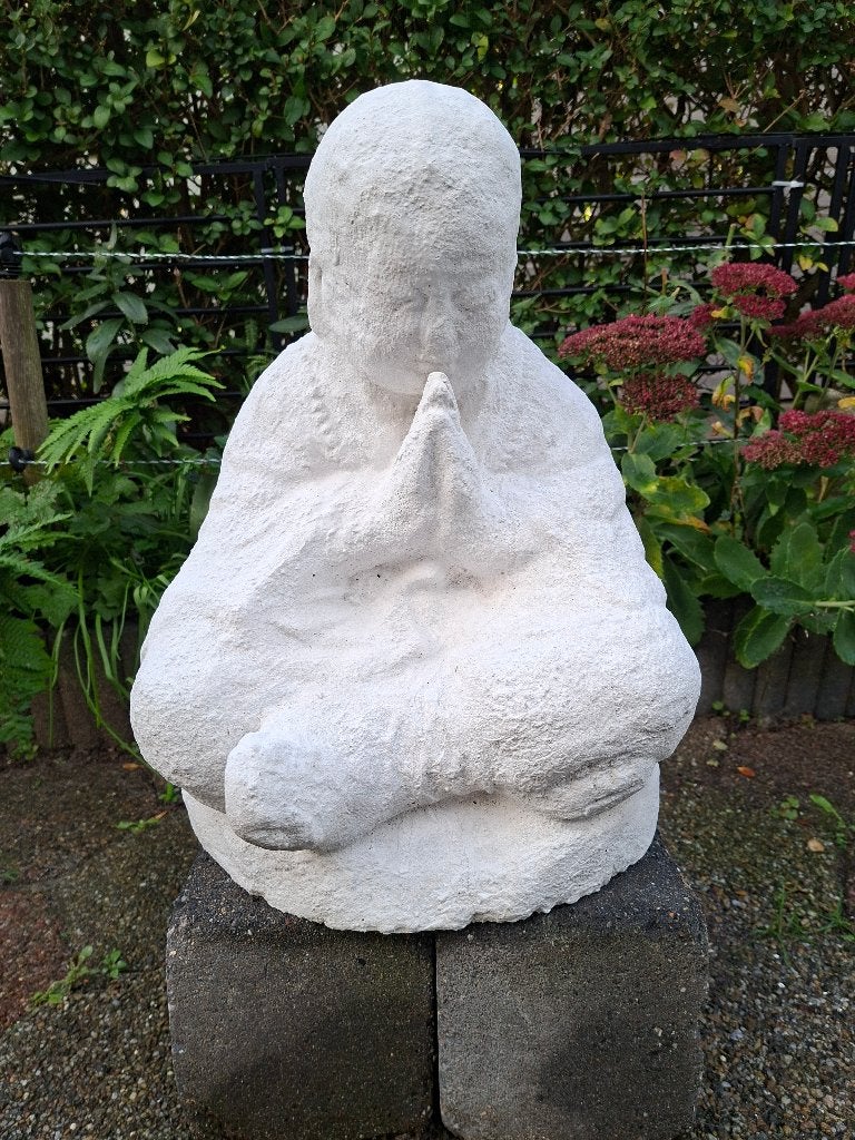 te koop Boeddha, Ophalen, Zo goed als nieuw, Beton, Boeddhabeeld