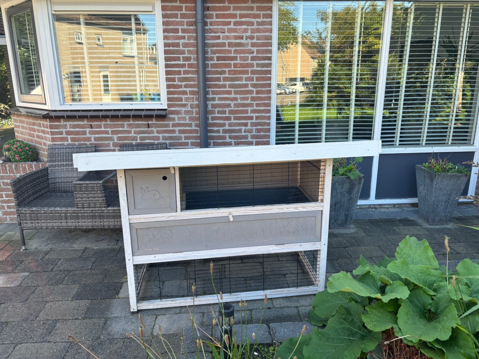 Konijnenhok, Ophalen, Zo goed als nieuw, Kippenhok of Kippenren