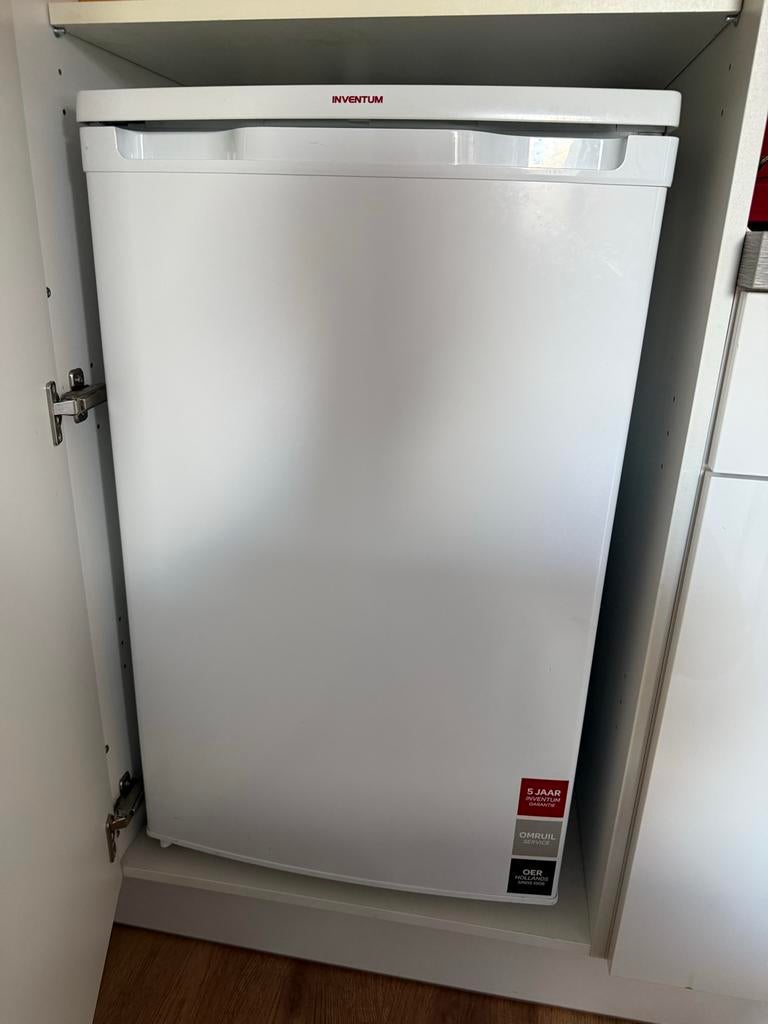 Inventum koelkast met vriesvak – goede staat, Witgoed en Apparatuur, Koelkasten en IJskasten, Gebruikt, 100 tot 150 liter, Met vriesvak
