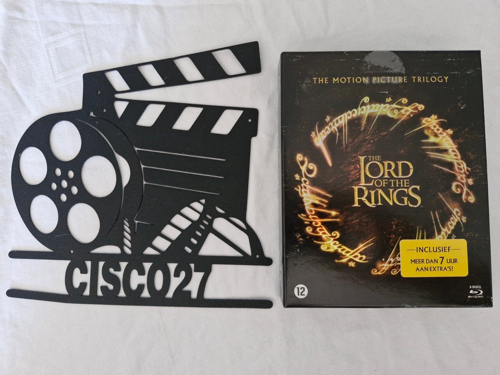 The Lord of the Rings The Motion Picture Trilogy, Cd's en Dvd's, Blu-ray, Engels, Nederlands, Science Fiction en Fantasy, Ophalen of Verzenden