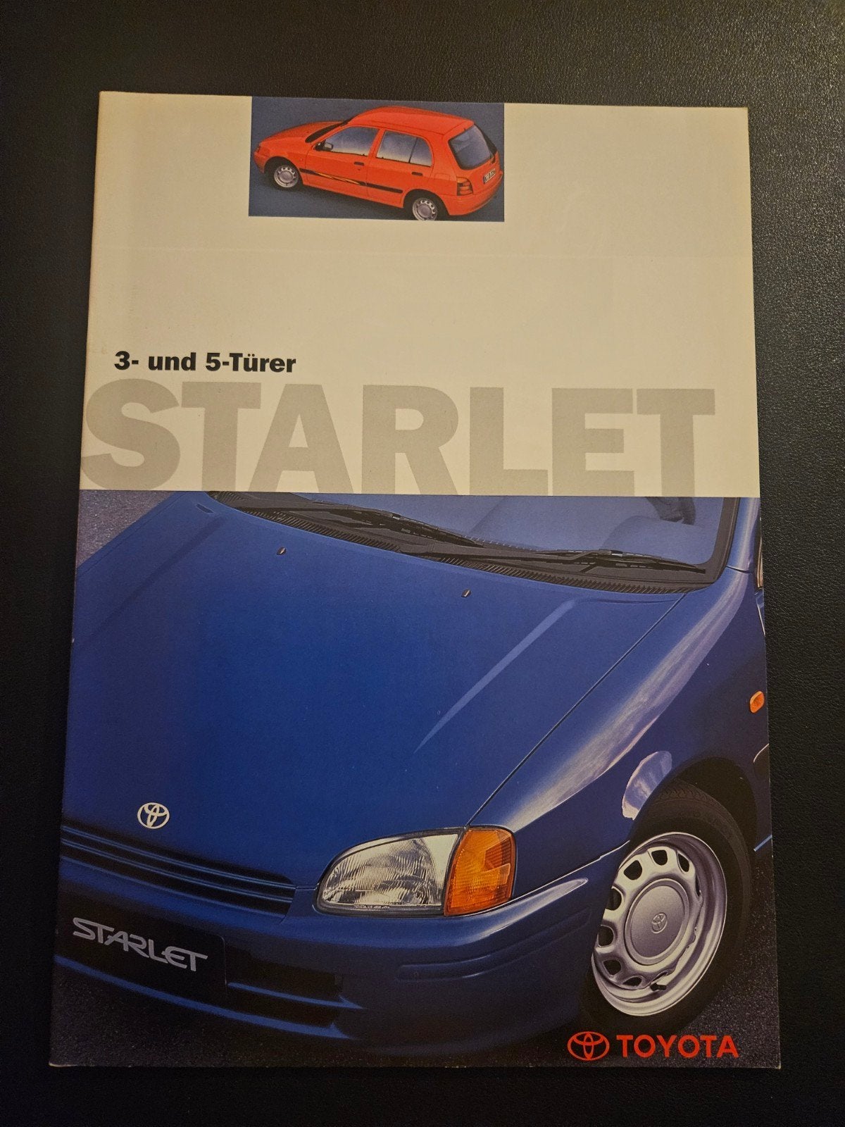 Brochure Toyota Starlet 1997, Ophalen of Verzenden, Zo goed als nieuw, Toyota